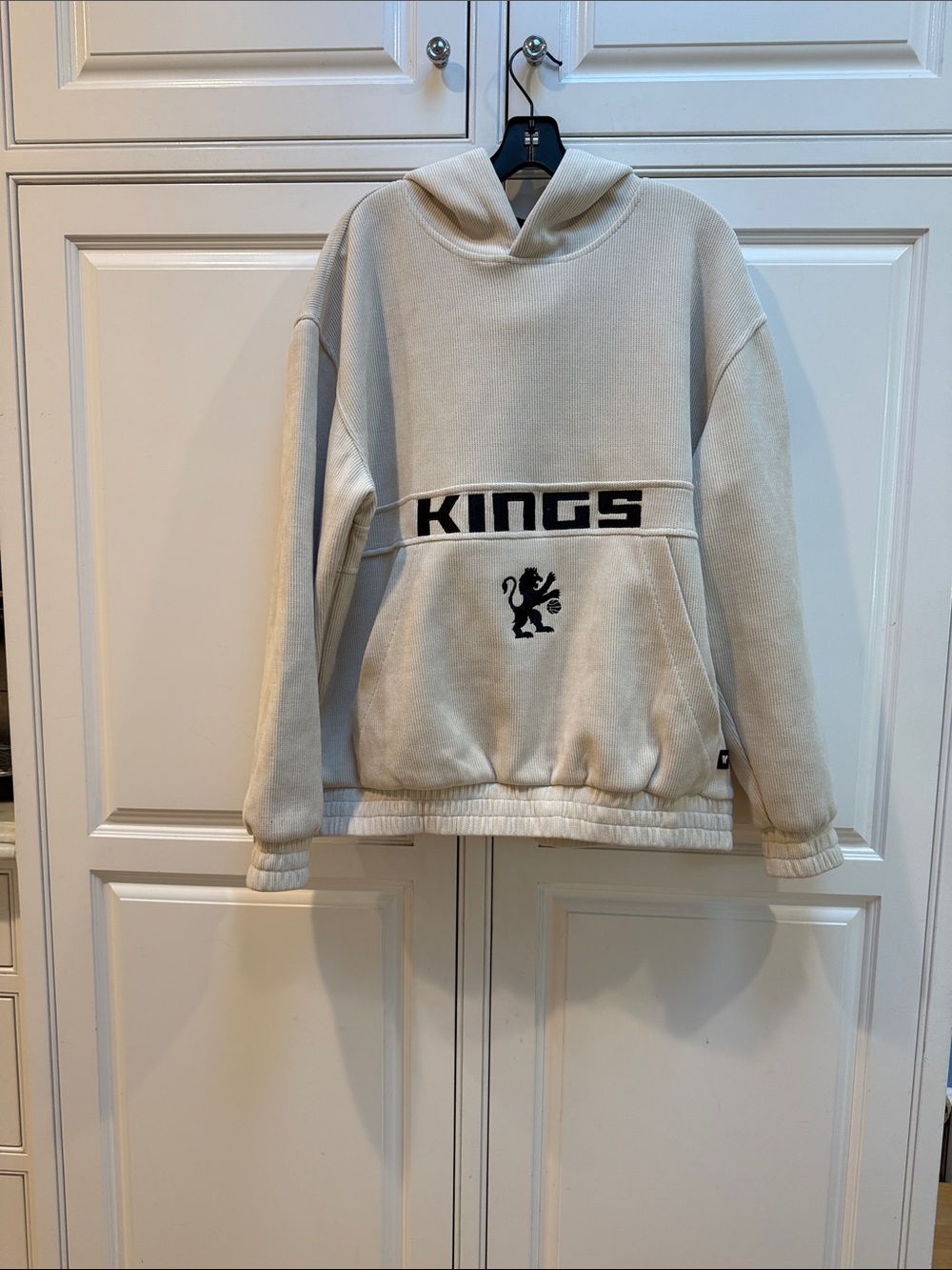 Men's Cream Hooded Sweatshirt
